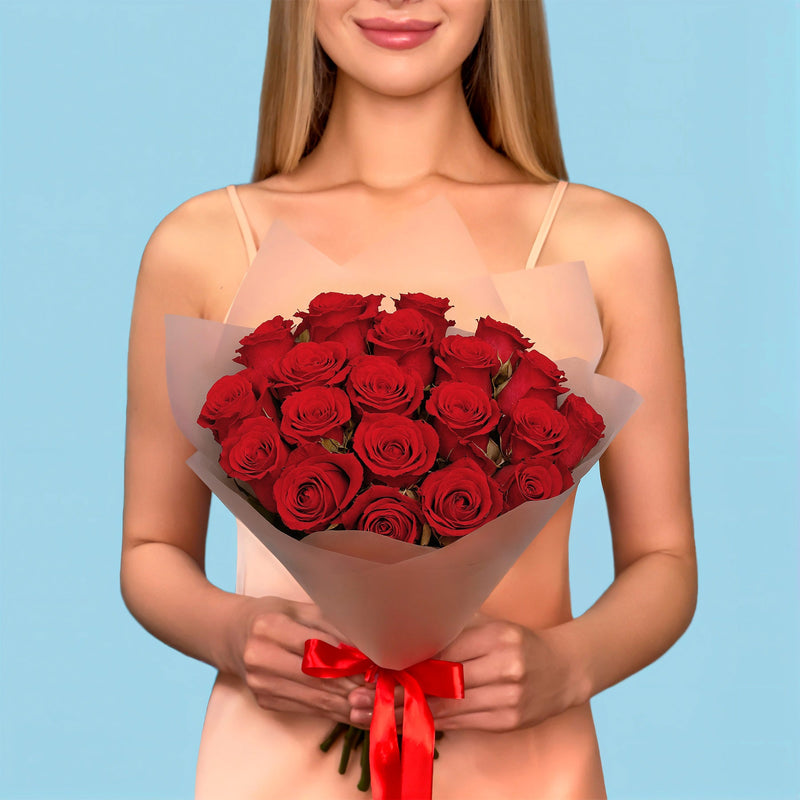 20 Red Roses from Kenya #1