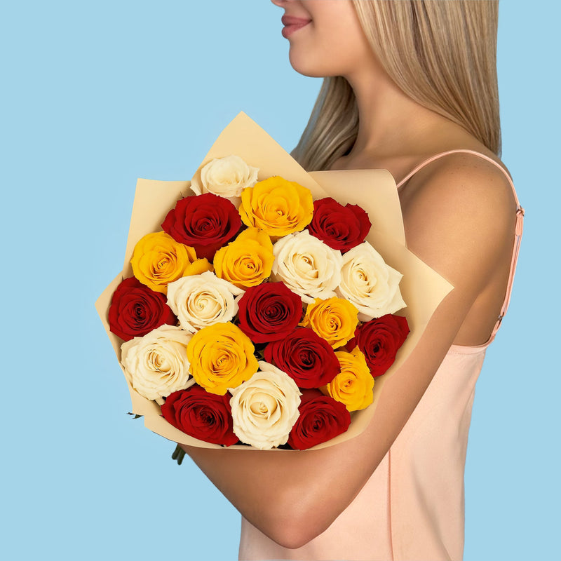 Bouquet of 20 Mix roses #6