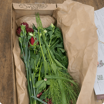 Typical UK Flower Delivery