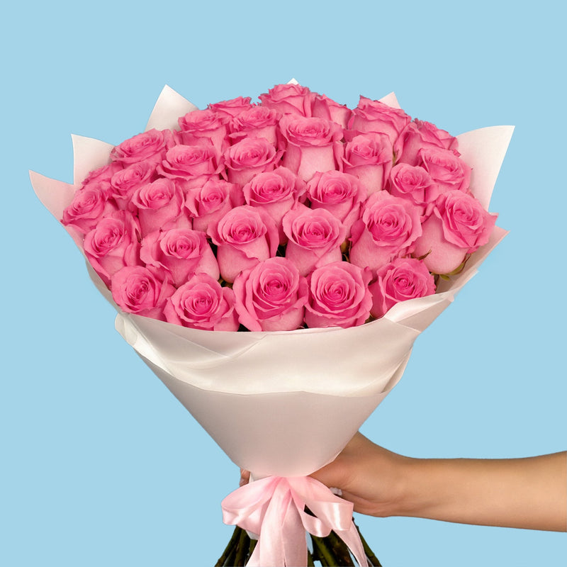 35 Premium Pink Roses #3