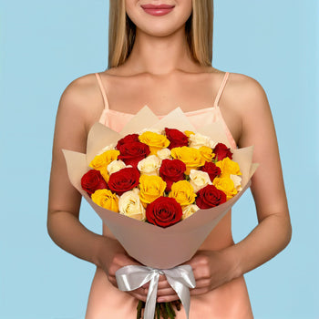 Bouquet of 30 Mix roses #1