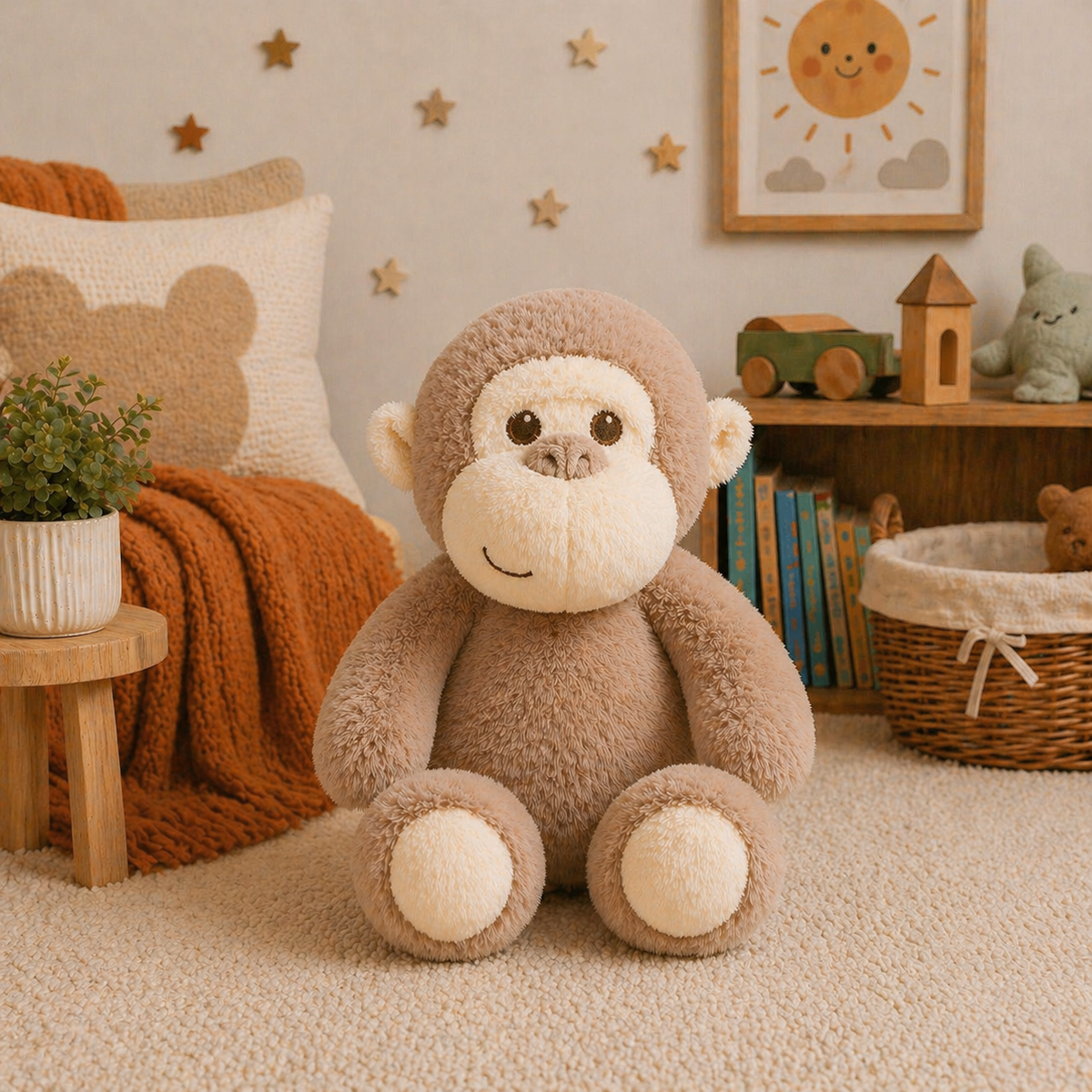 14cm Keeleco Baby Marcel Monkey