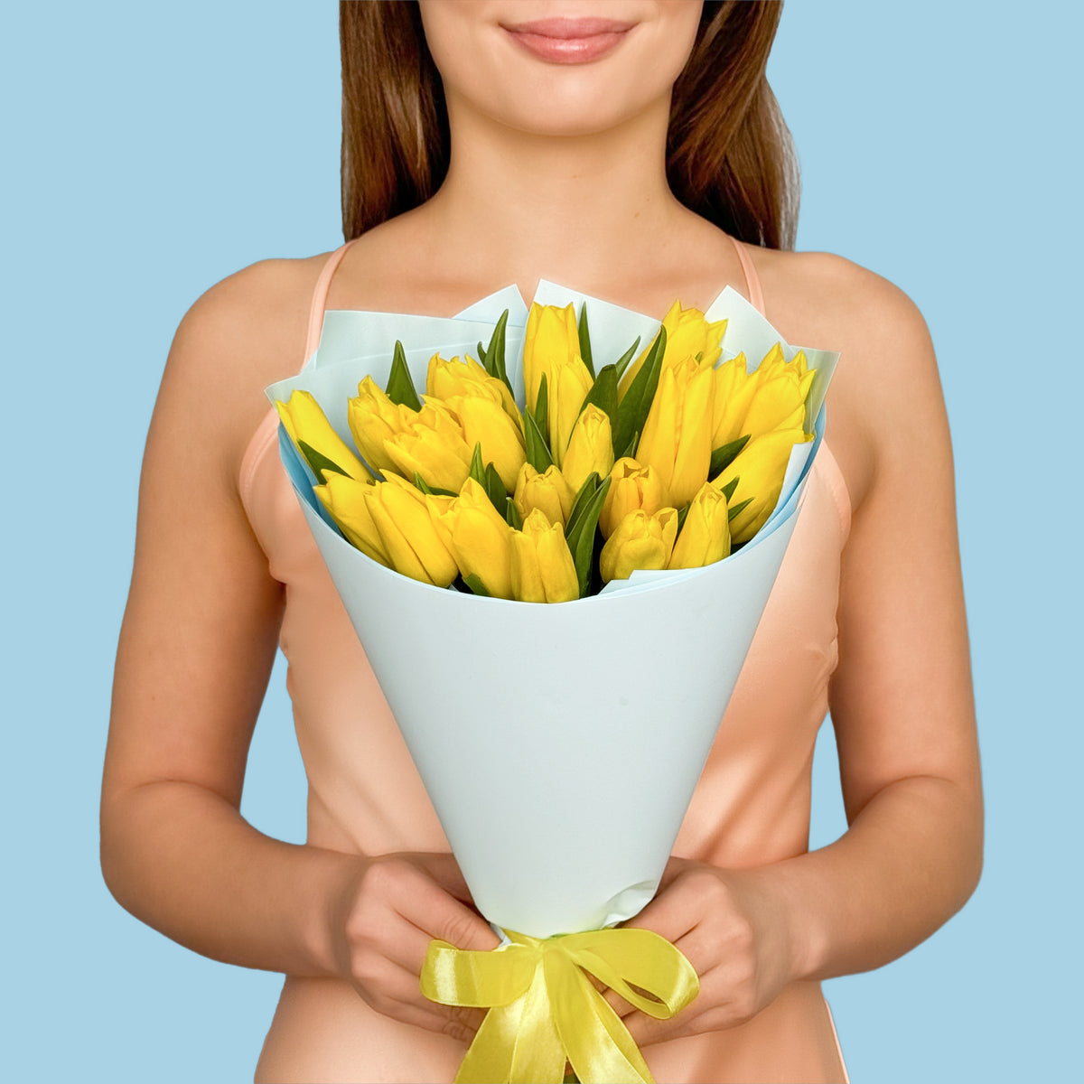 20 Yellow Tulips