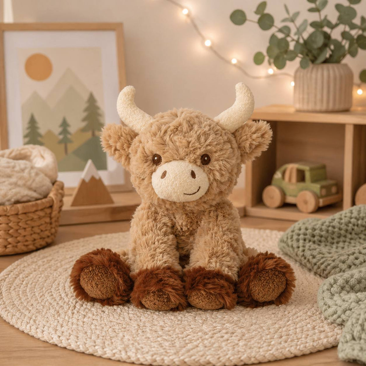 Keeleco Baby Hamish Highland Cow 25cm