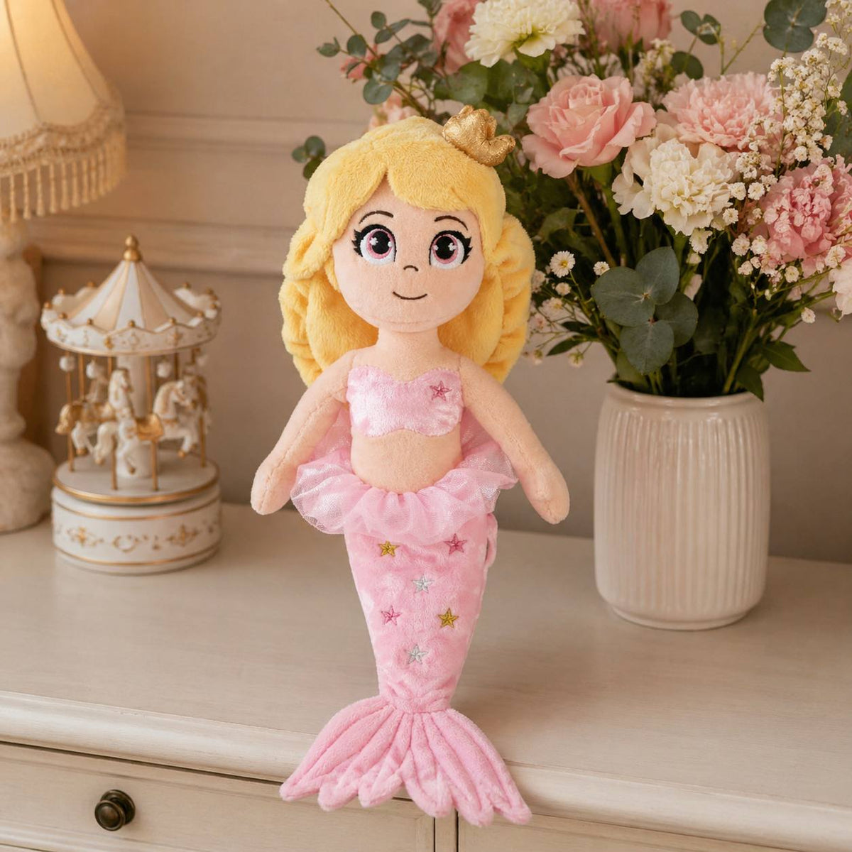 25cm Keeleco Pink Mermaid