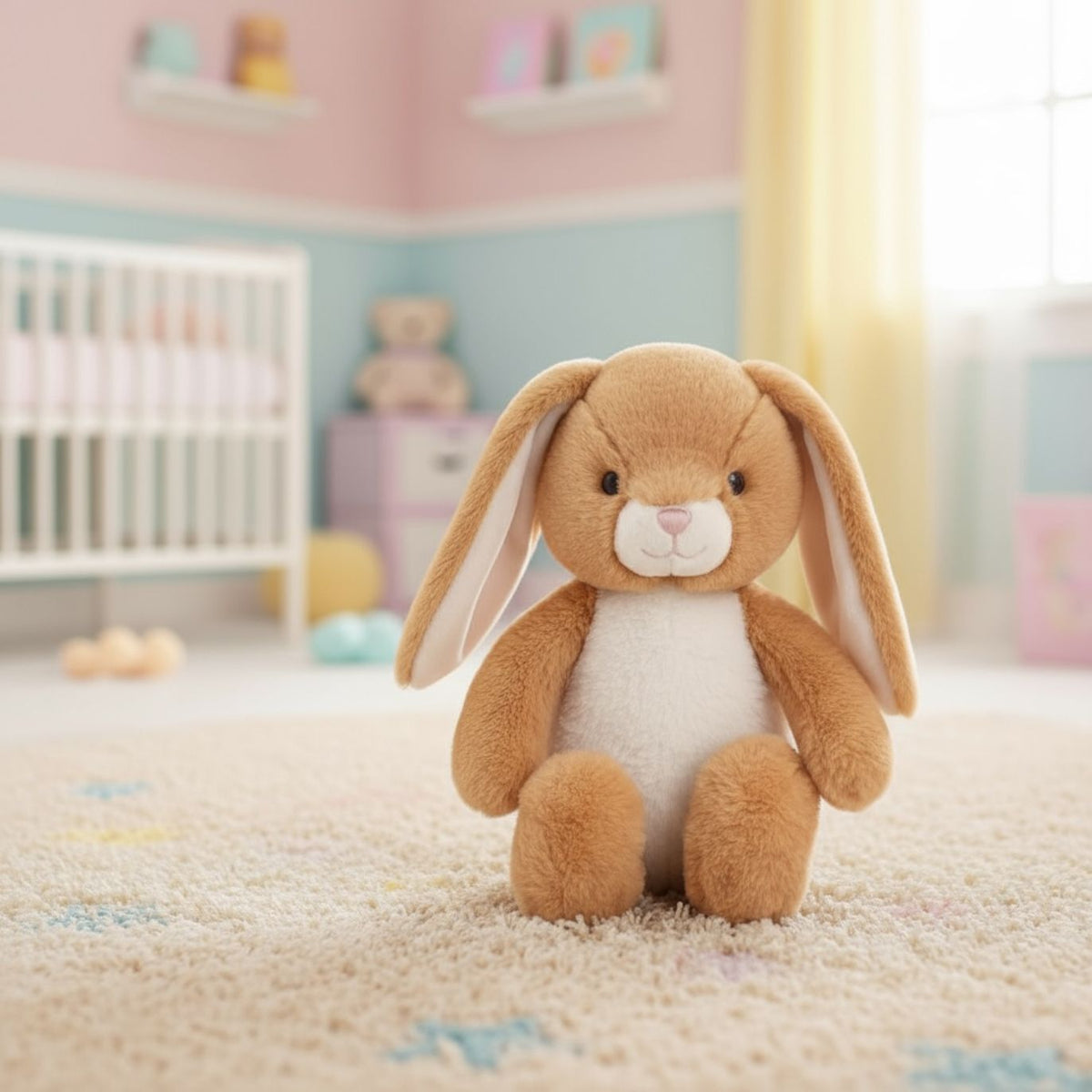 25cm Keeleco Baby Rabbit Brown