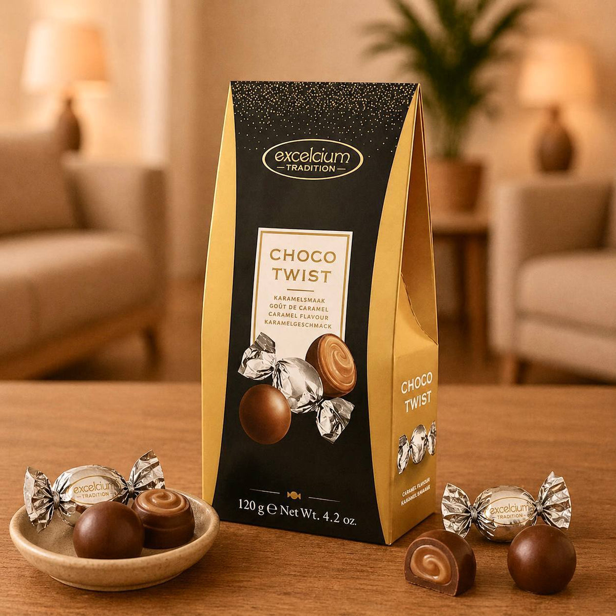 Excelcium Choco twist yellow 120g