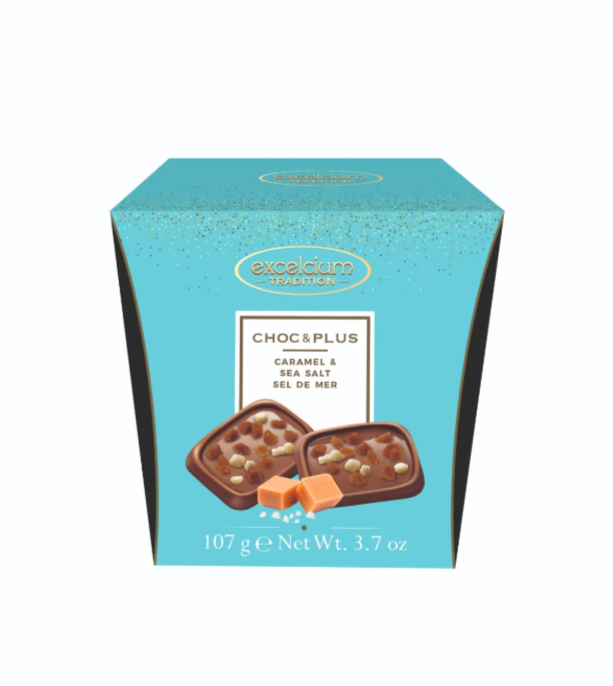 Excelcium Chocolate with caramel&sea salt 107gr