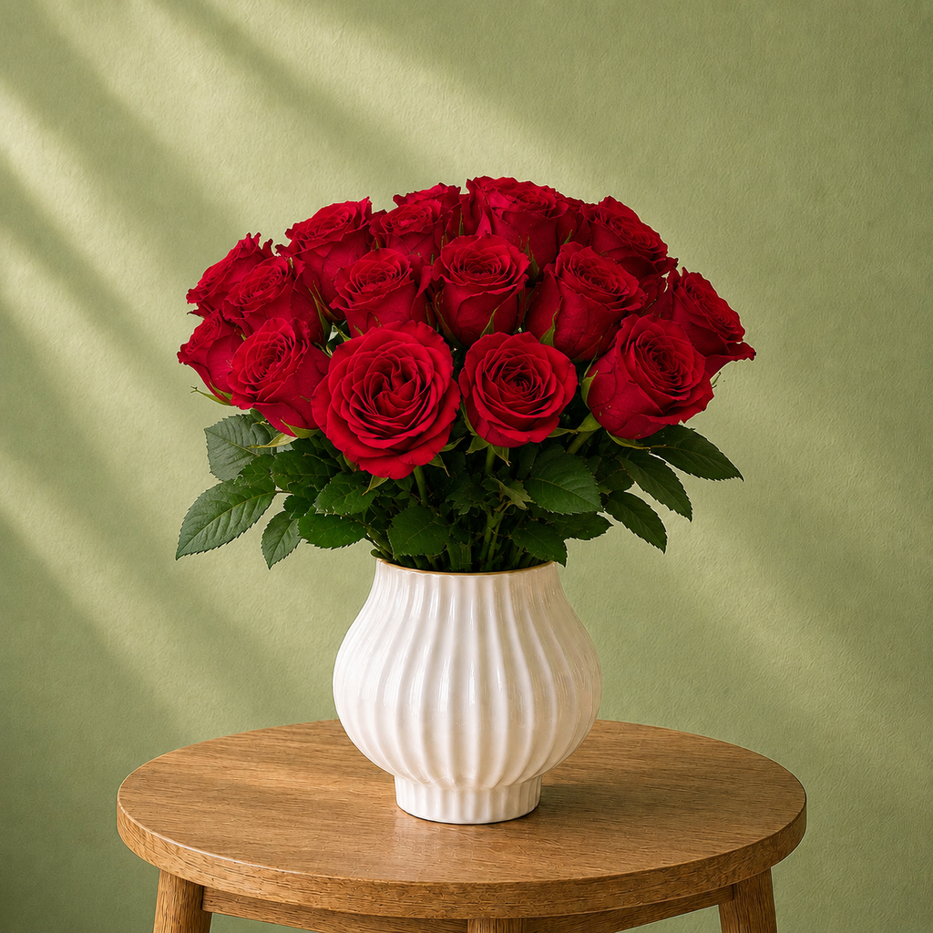 20 Roses Hot Pink
