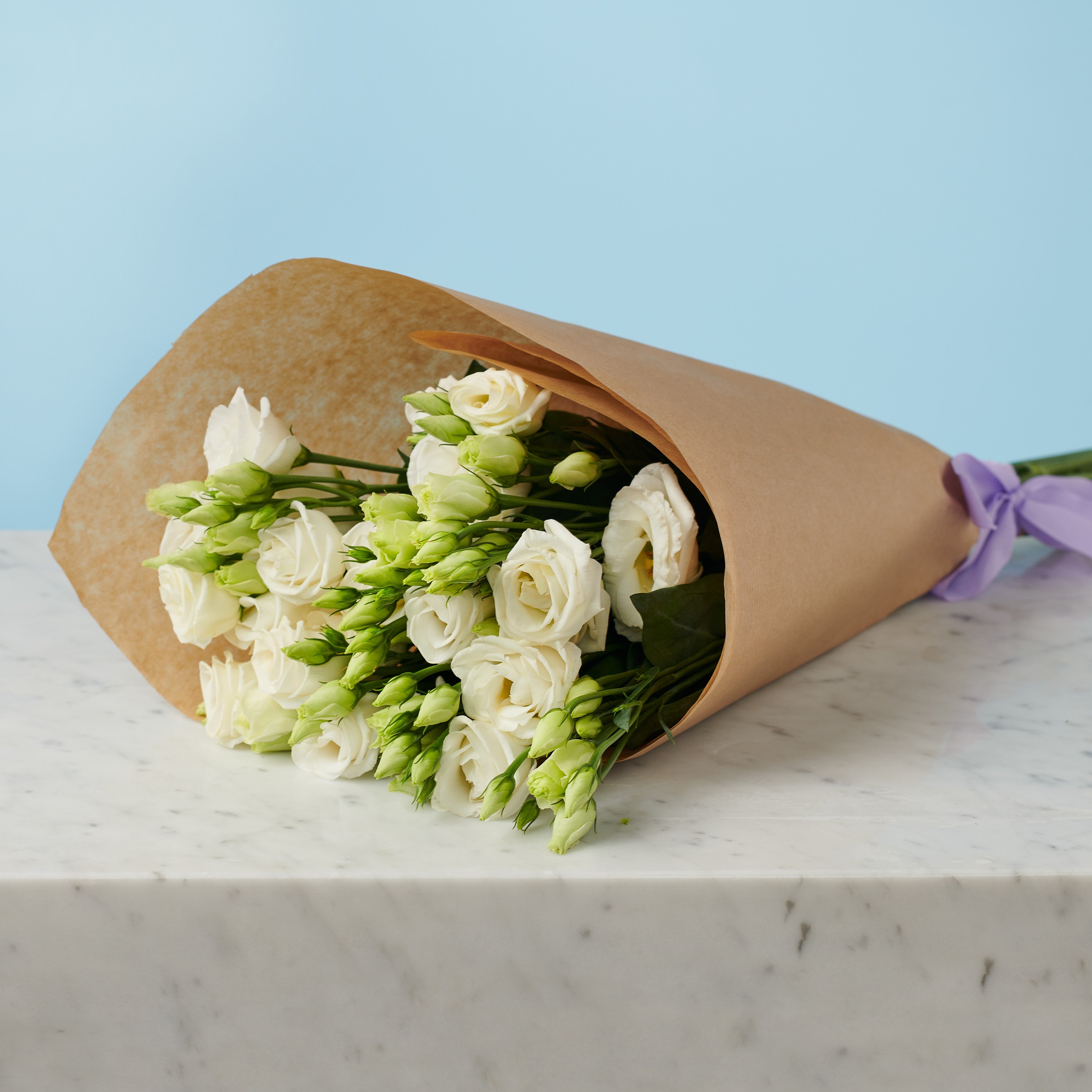 5 White Lisianthus #2