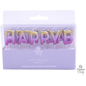 Happy Birthday Pick Candle #1