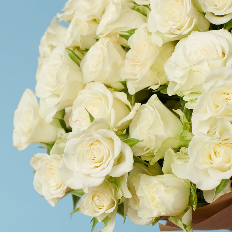 10 Spray White Roses #2