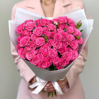 17 Spray Pink Roses #1