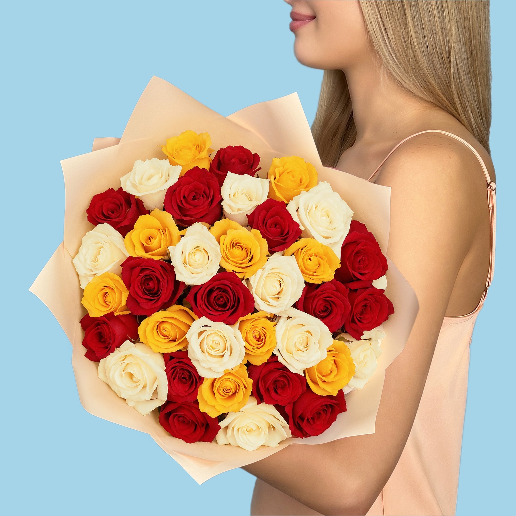 Bouquet of 30 Mix roses #6