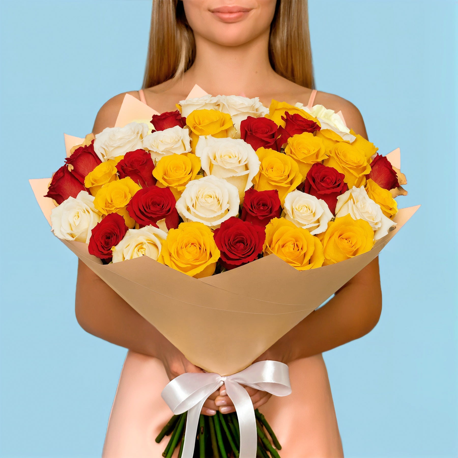 Bouquet of 50 Mix roses #5