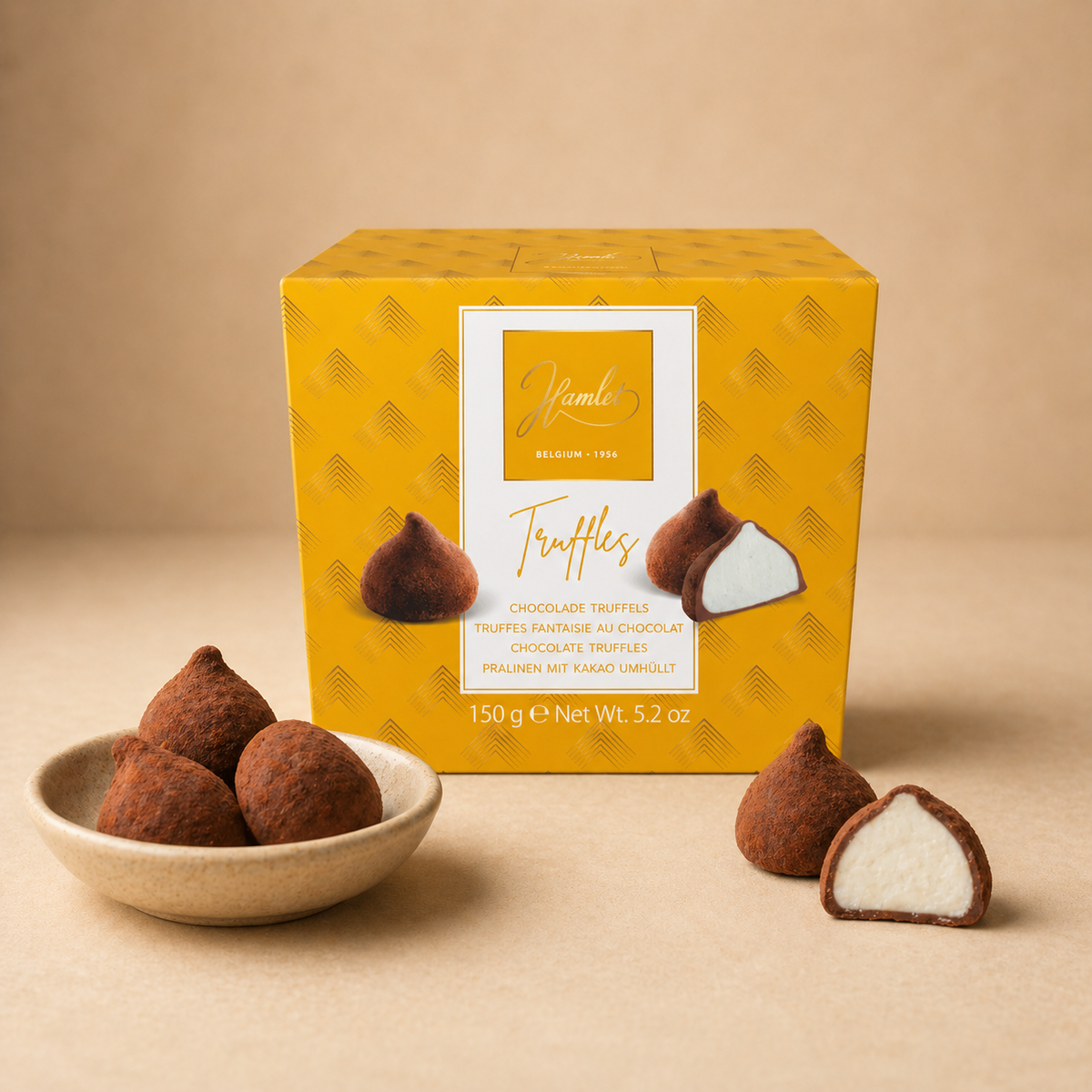 Hamlet Cocoa Chocolate Truffles with buttercream 150gr