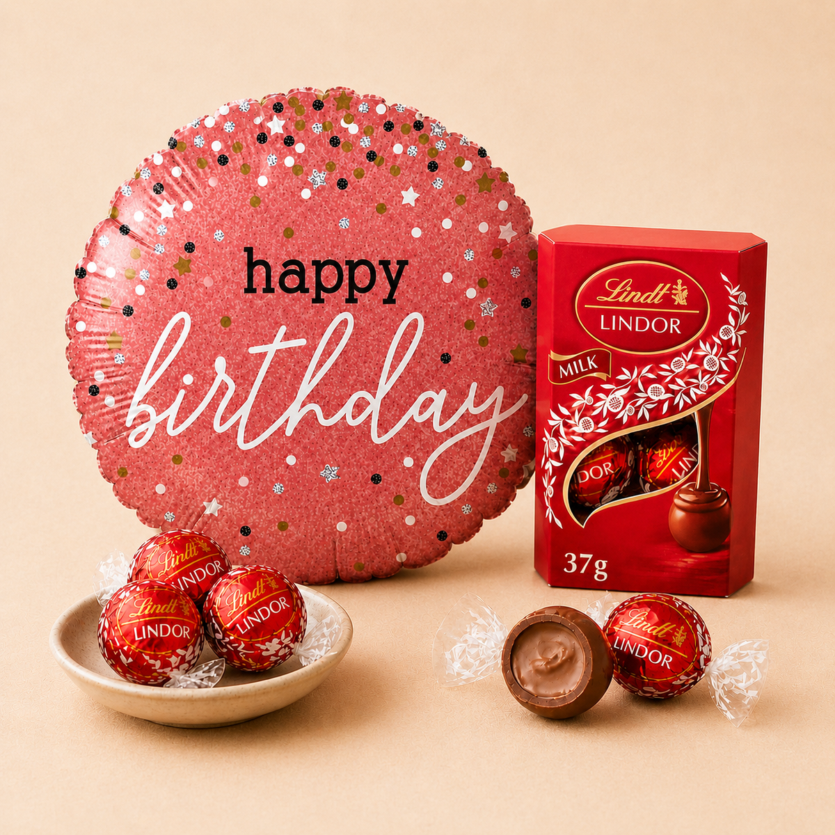 Lindt Birthday Balloon Bundle