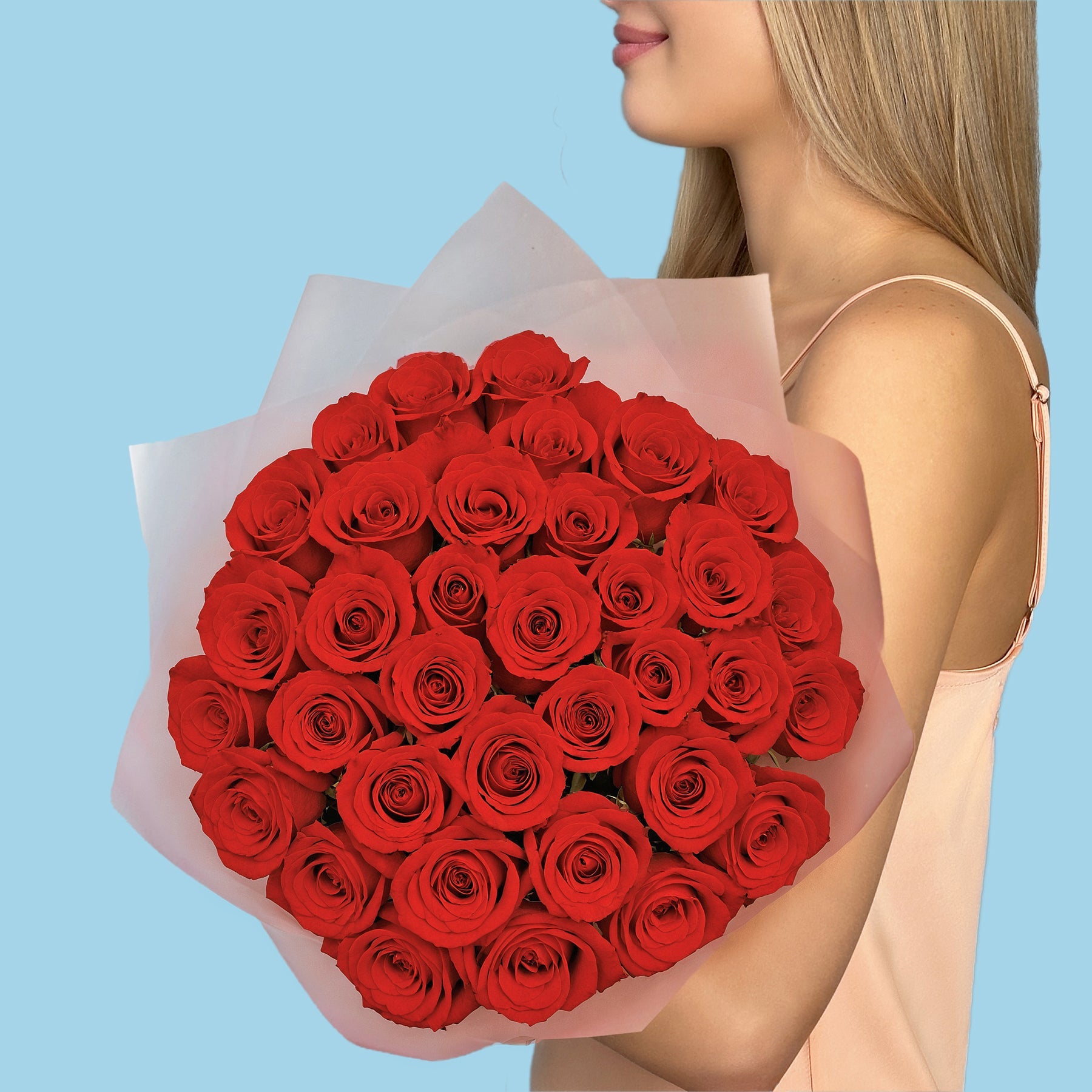 35 Premium Red Roses #2