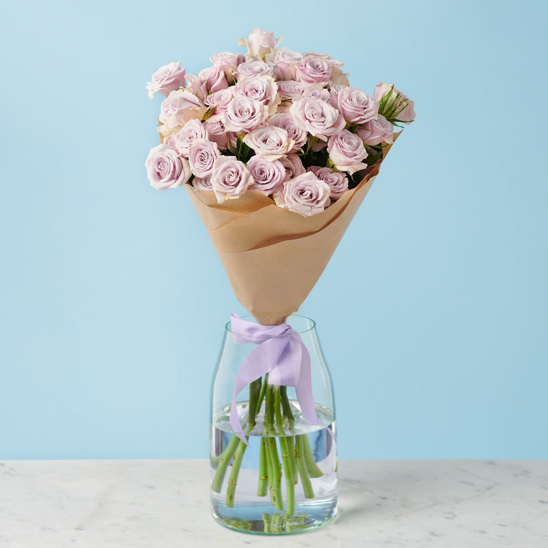 10 Spray Purple Roses #2