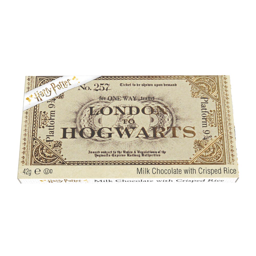 Harry Potter Platform 9¾ Milk Chocolate Train Ticket 42g #1