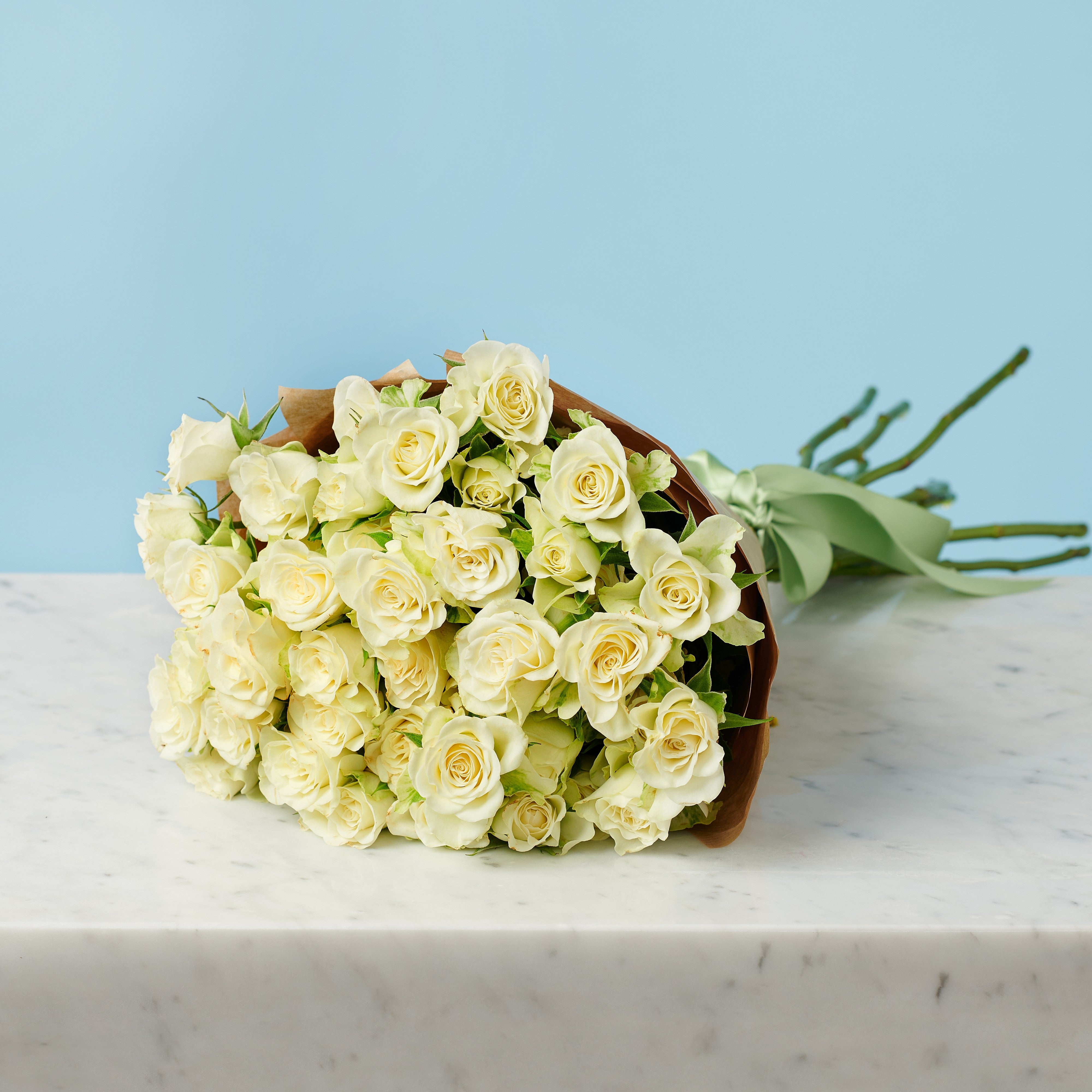 10 Spray White Roses #3