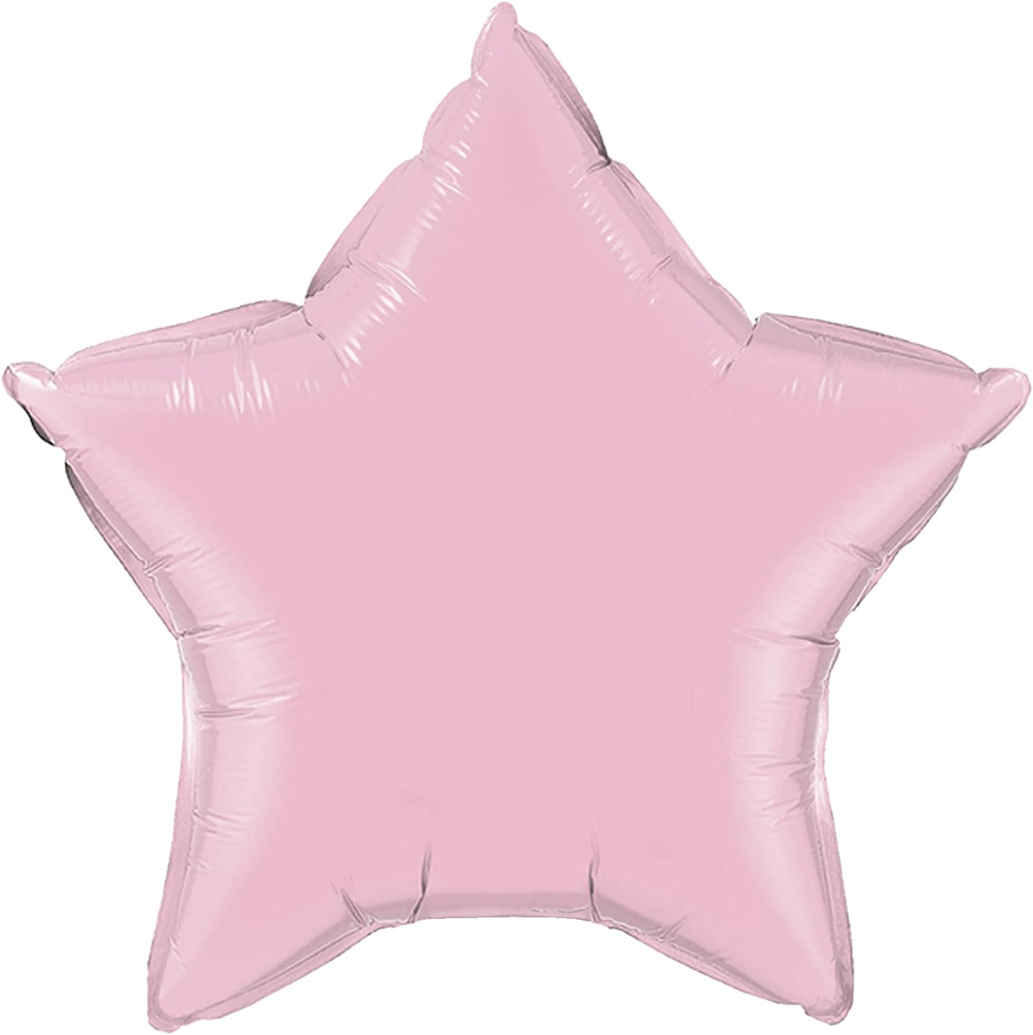 20" Pearl Pink Star Foil Balloon #1