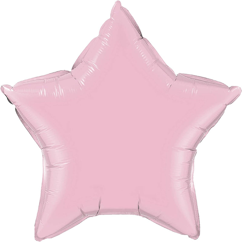20" Pearl Pink Star Foil Balloon #1