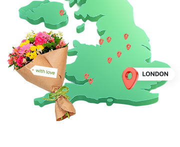 Flower delivery in UK cities