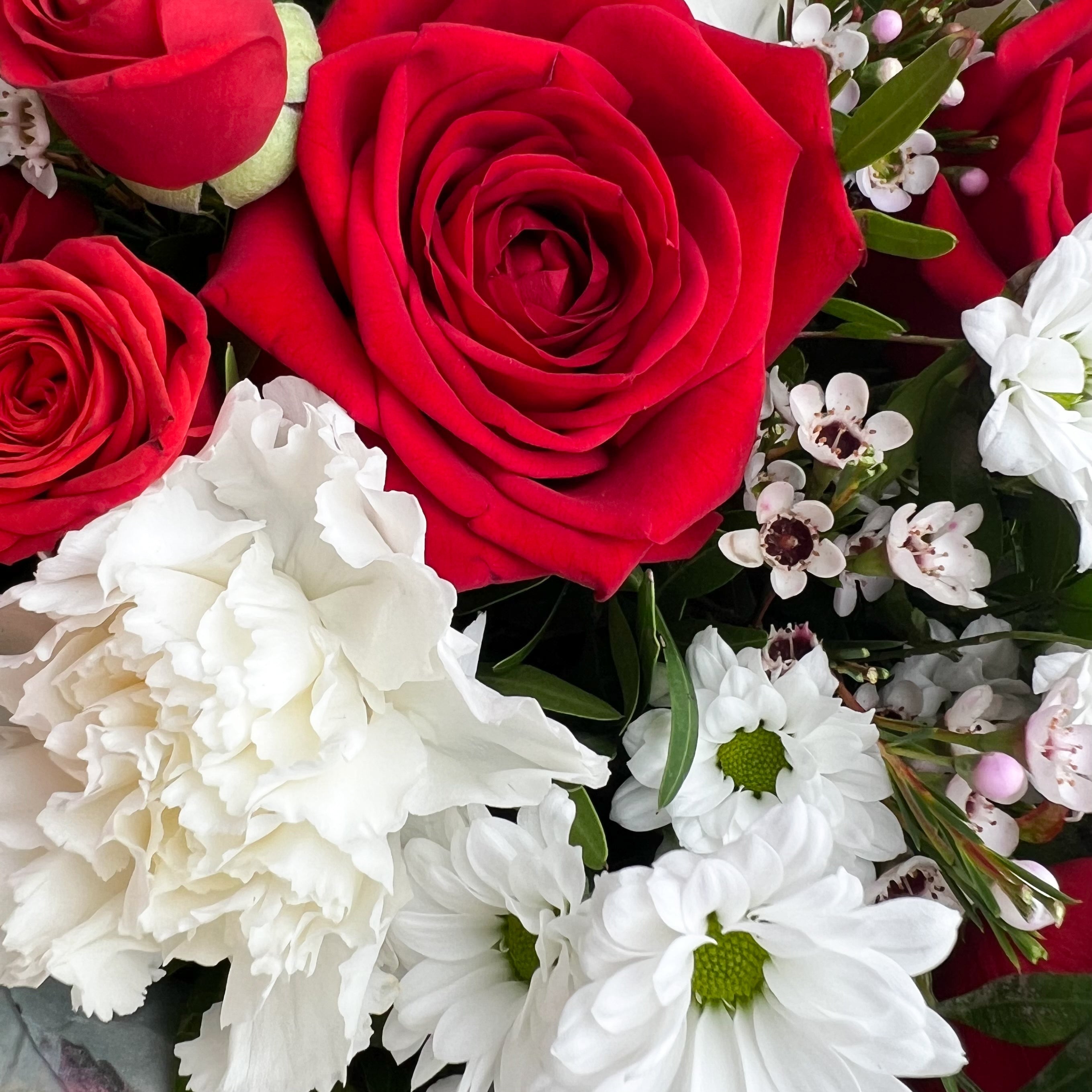 Red and White Bouquet #3
