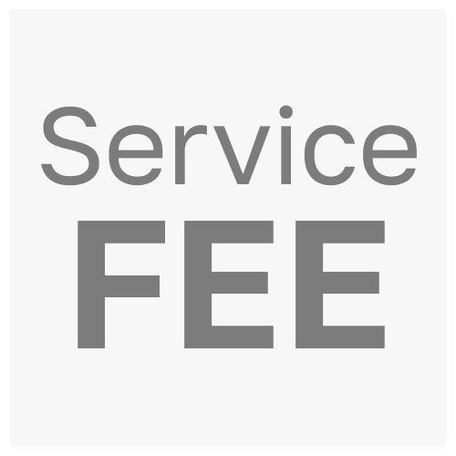 Service fee.
