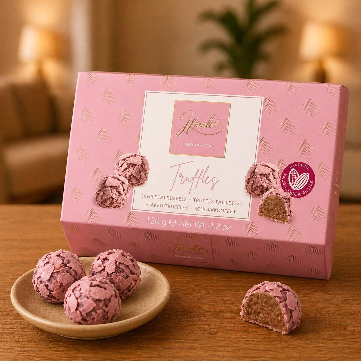 Hamlet Ruby Chocolate Truffles 120gr