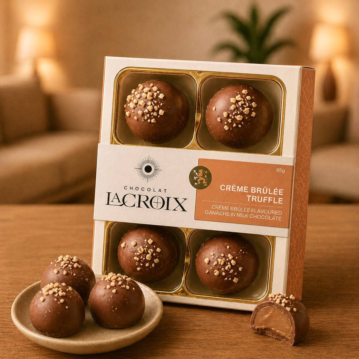 Crème Brulee Truffles 85g