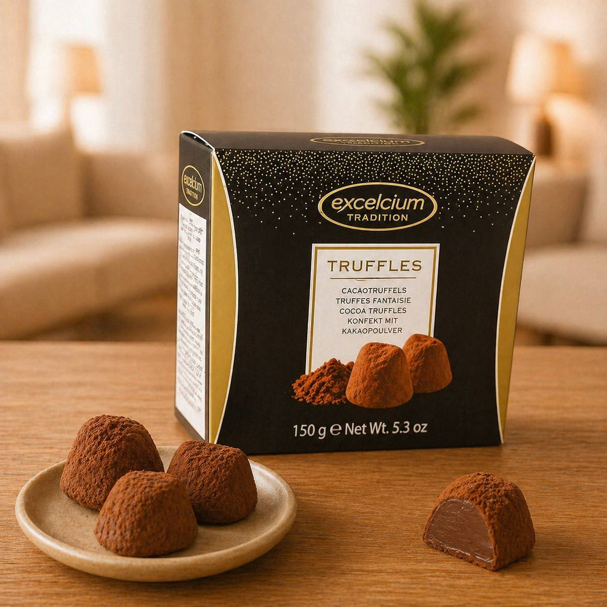Excelcium Cocoa Truffles 150gr