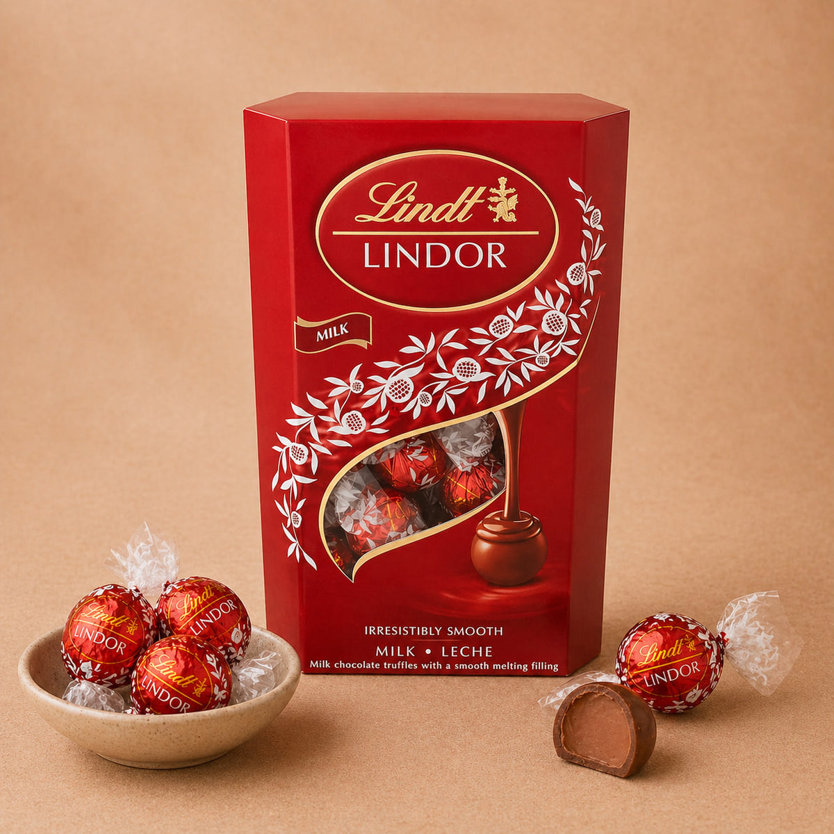 Lindt LINDOR Milk Chocolate Truffles XL Size